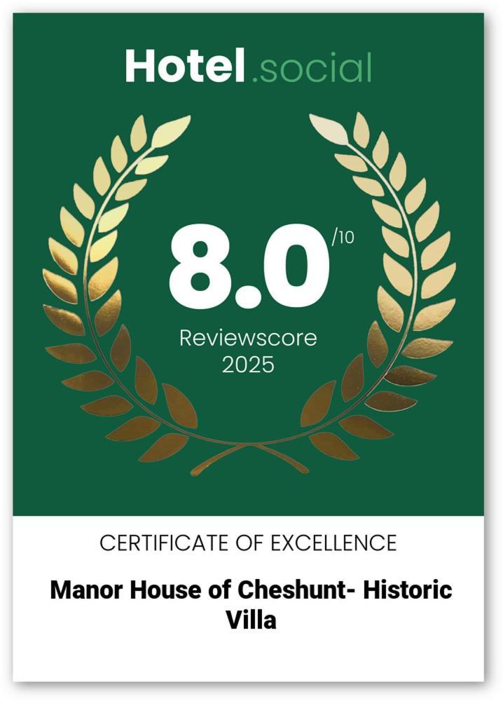 Manor House Of Cheshunt- Historic Villa Kültér fotó